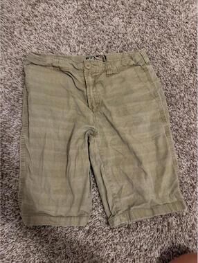 First Wave Boys Shorts Waist 26 in. Khaki Casual